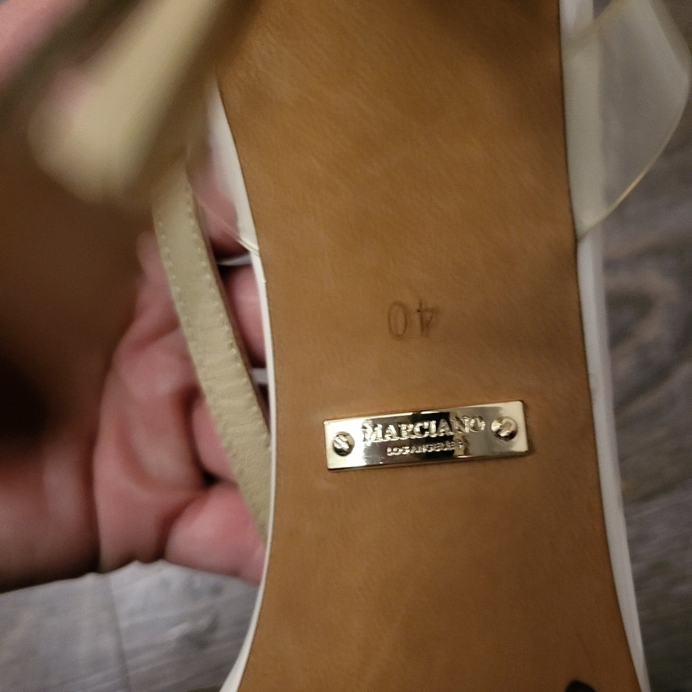 Marciano Elegant Cream Stilettos - Picture 4 of 5